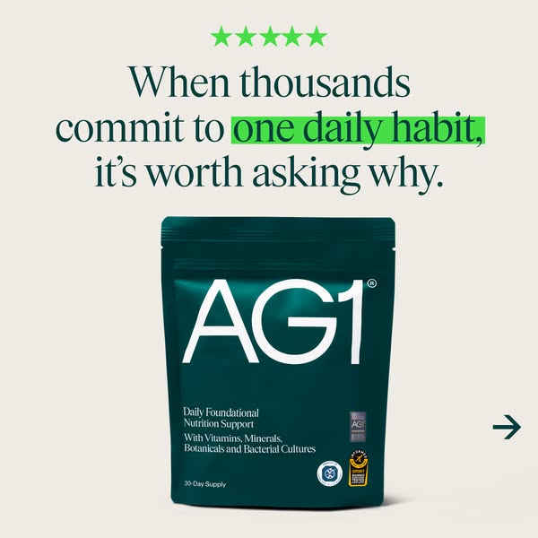 AG1 concept ad